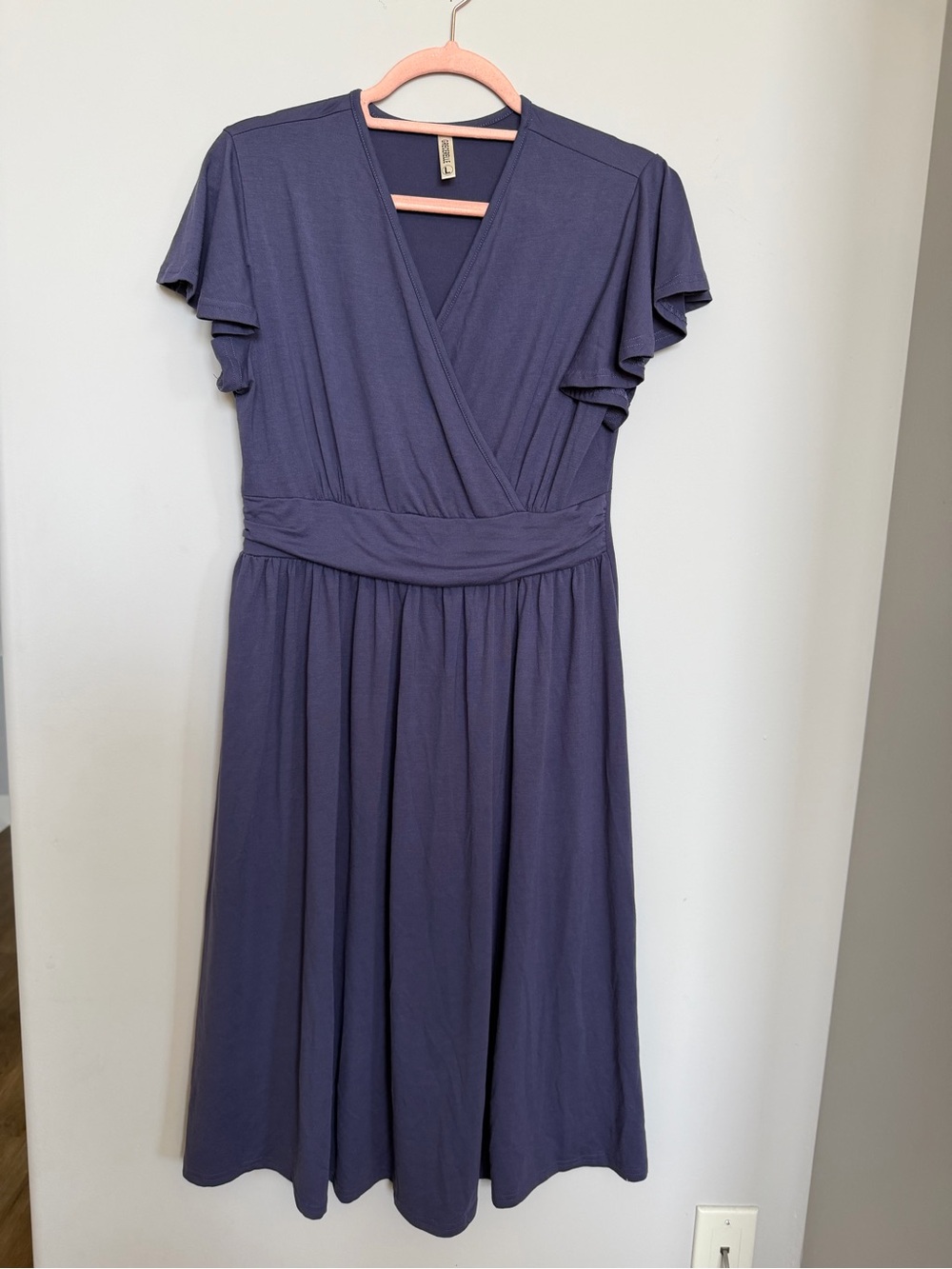 Women's Wrap-Style Midi Dress